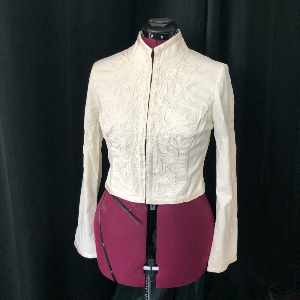 Embroidered cream BeBe Jacket